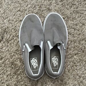 Vans Slip-On Shoes - Gray